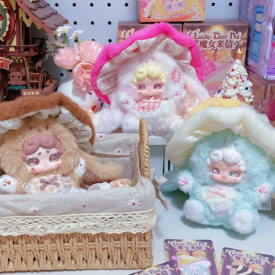 【卡卡专属平拆】Lucky Deer Nai魔女来信挂件系列潮玩盲盒