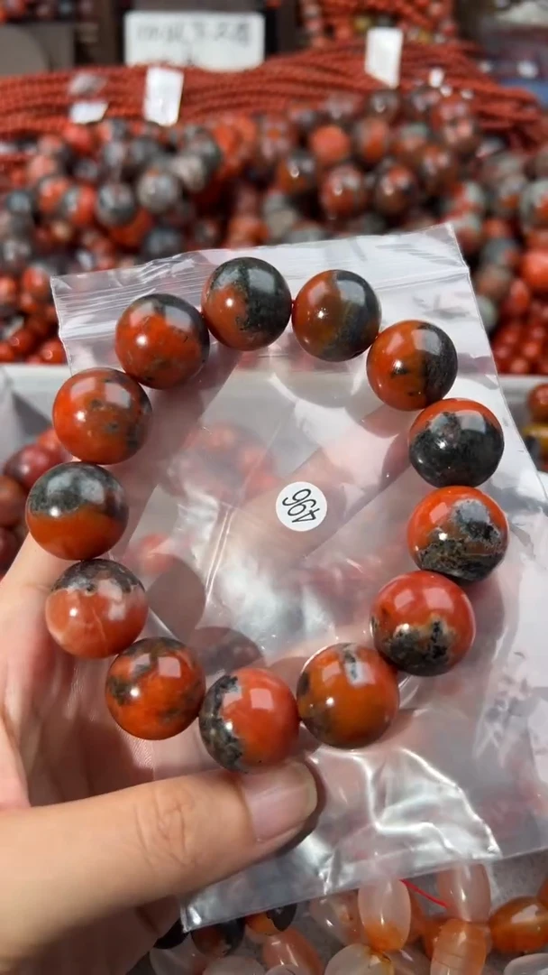 南红玛瑙手串未镶嵌18