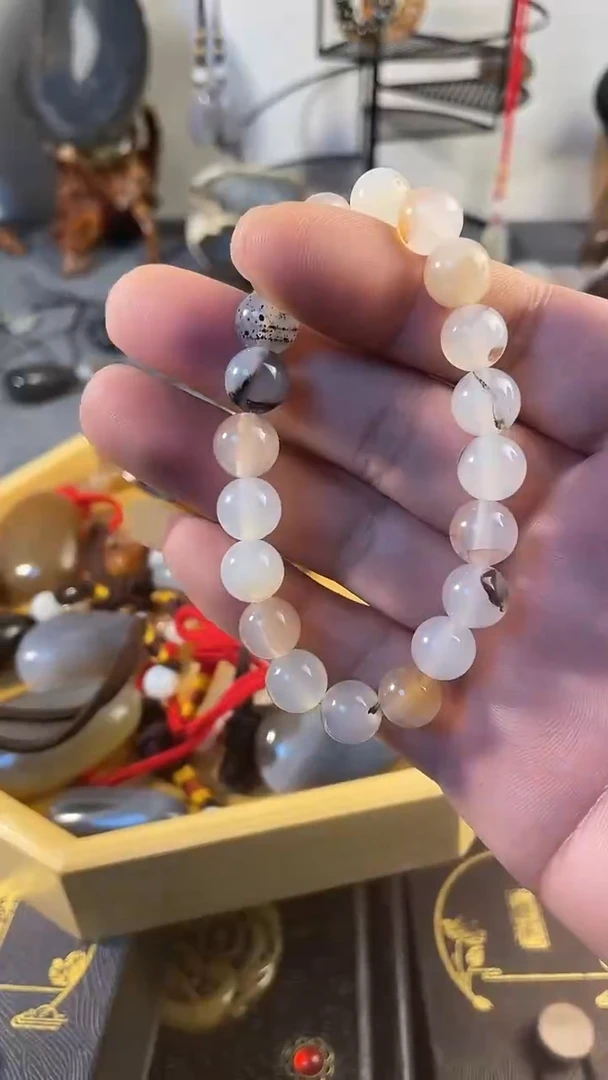 玛瑙/玉髓手链未镶嵌小九珍品精选店铺