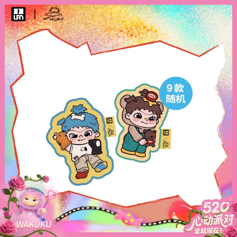WAKUKU皮质徽章