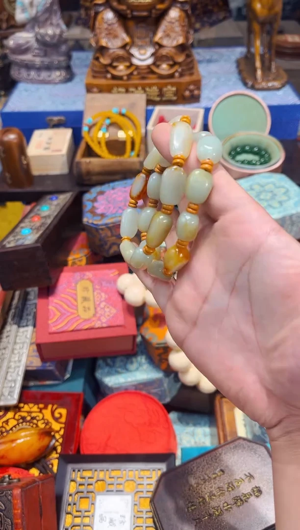 和田玉未镶嵌挂件D老七专属高端精品47