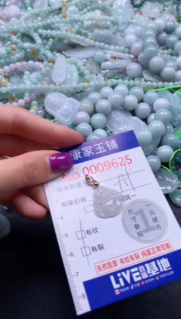 颈饰未镶嵌翡翠9625