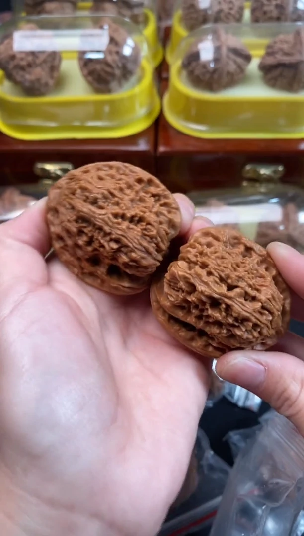 把件文玩核桃南疆石42尺s387