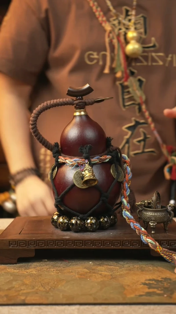 293大漆一物一拍记葫堂出品【不带手串】