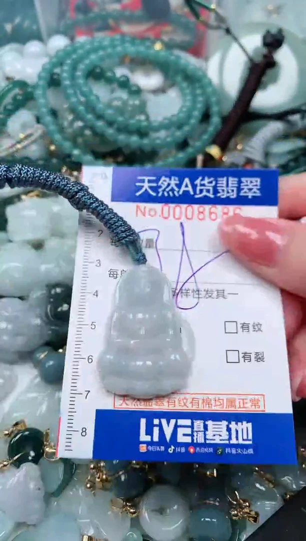 【闪购商品】翡翠颈饰未镶嵌00008686