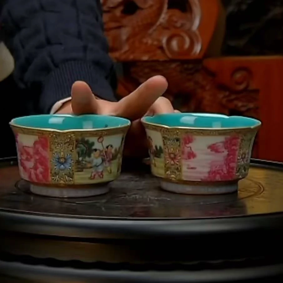 比富苏精品古陶瓷一对