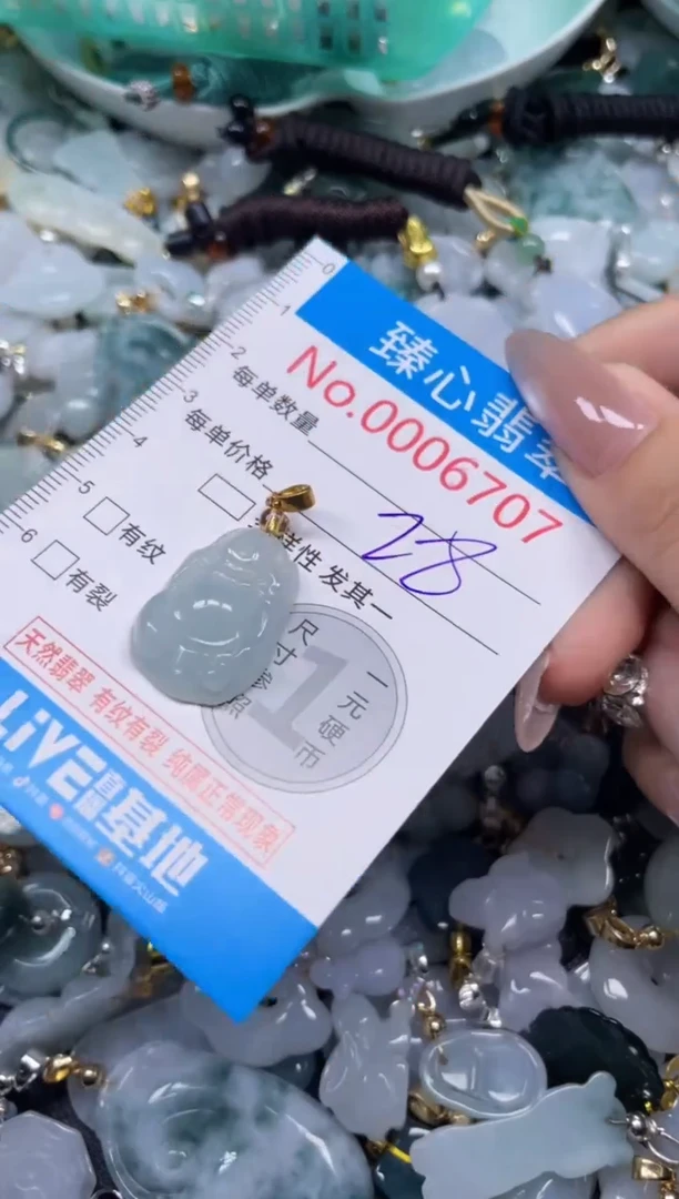 颈饰未镶嵌翡翠6707