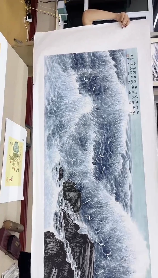 国画九霄甄选国画作品x018