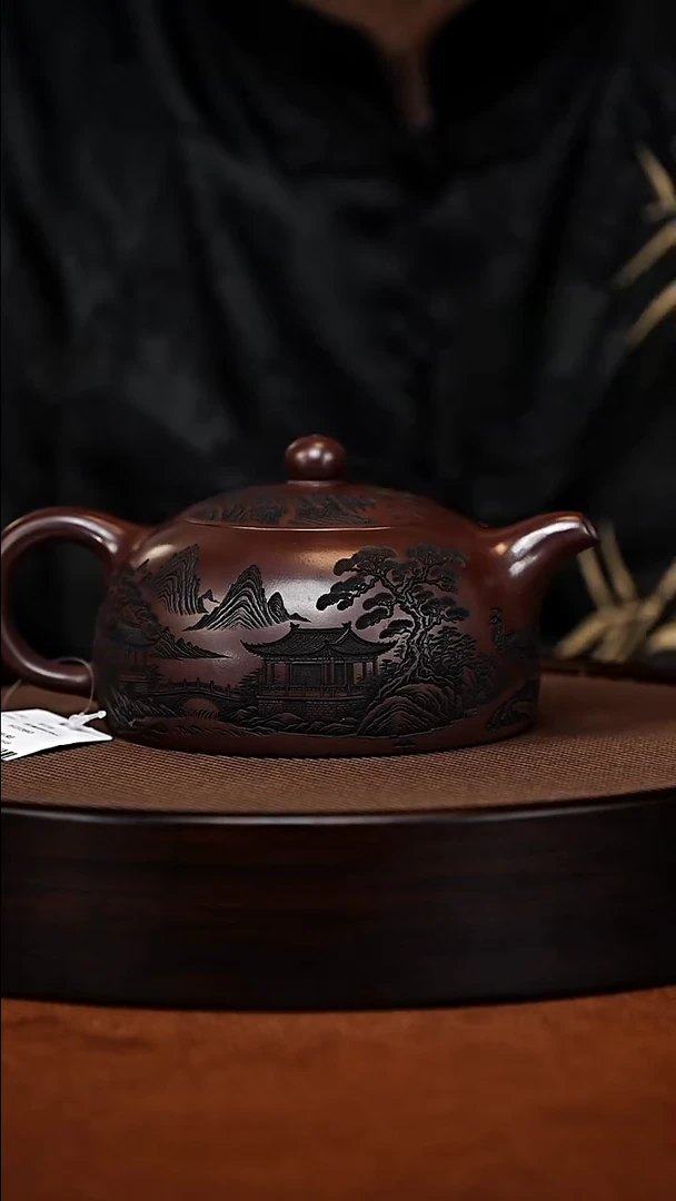 茶壶紫砂原矿紫砂壶