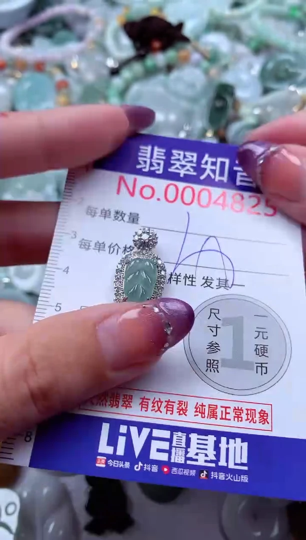 翡翠未镶嵌吊坠(不含链)4825