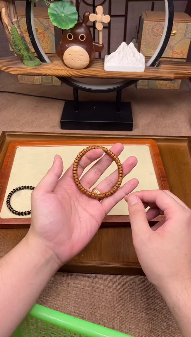 手串紫金鼠4*7火焰纹纯肉药片