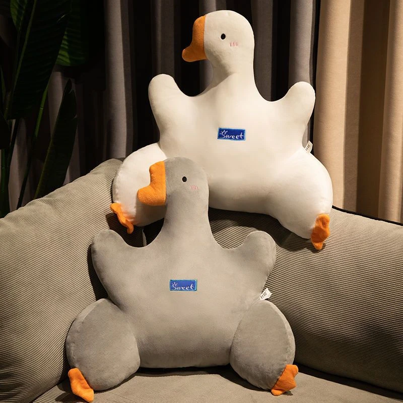 大鹅办公室腰靠坐垫