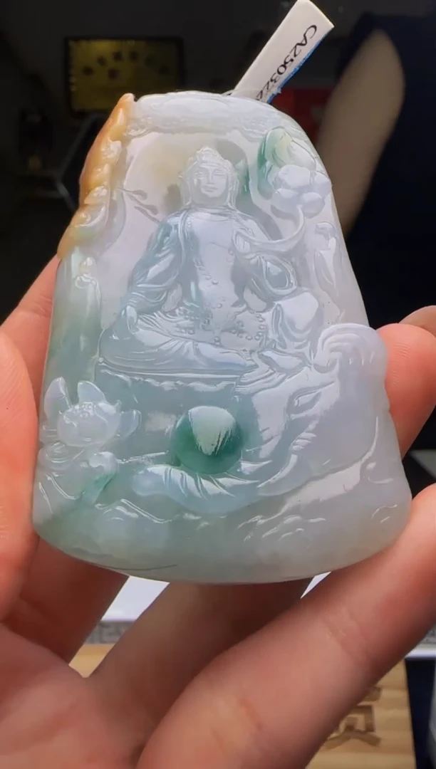 定制翡翠未镶嵌WB11394翡翠