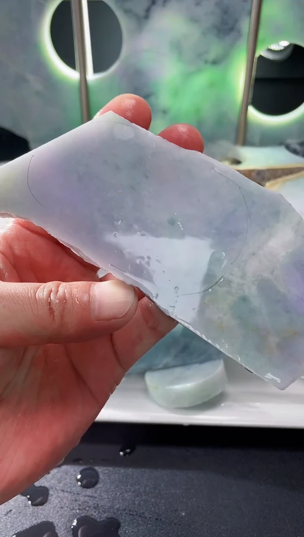 颈饰未镶嵌翡翠缅甸天然A货翡翠