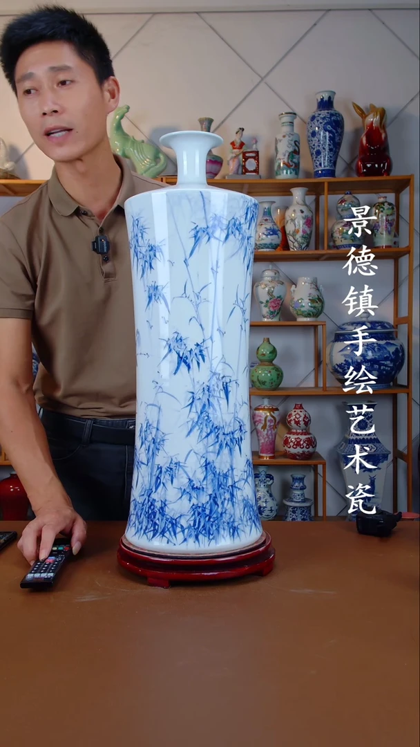 现代景德镇手工手绘陶瓷摆件24