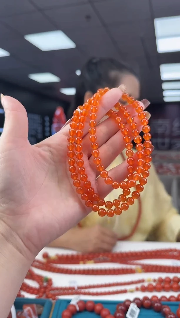 未镶嵌珠串南红玛瑙多样发其一/6/2025073504999