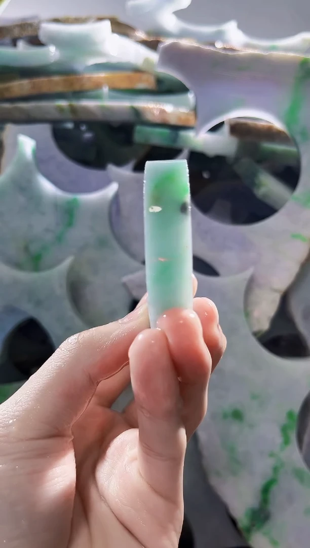 裸石翡翠缅甸翡翠A货文3482