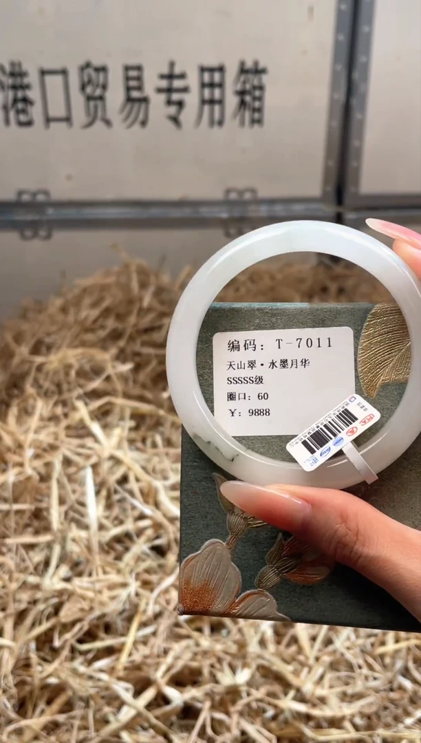未镶嵌手镯石英质玉T7011