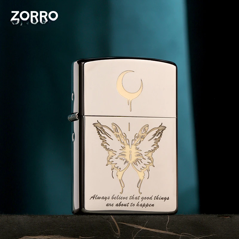 ZORRO 佐罗 破茧成蝶 二代升级版白镍精雕 防风 代