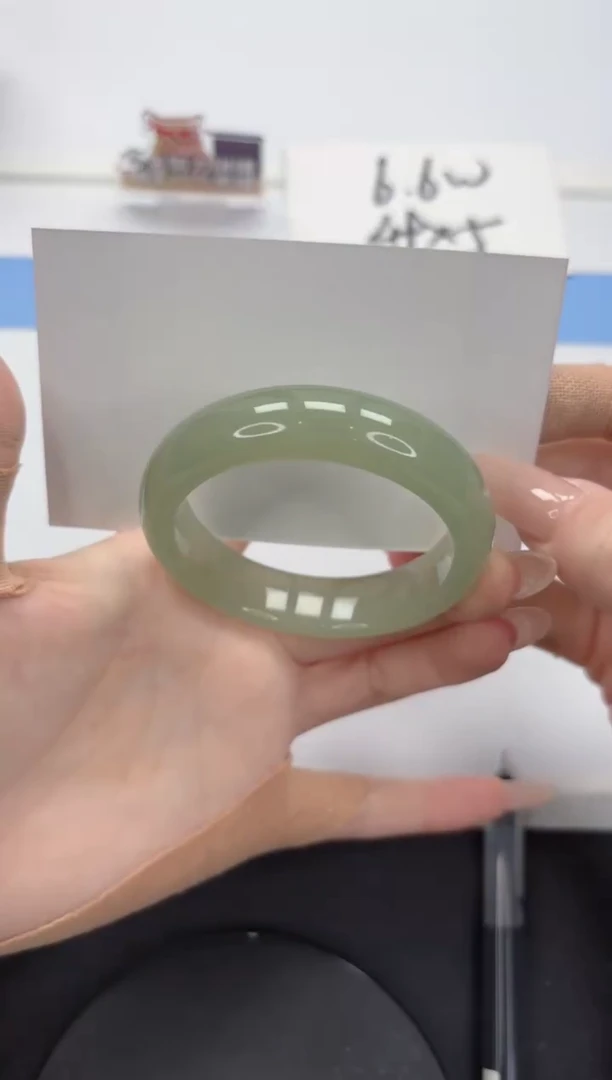 【闪购商品】石英质玉手镯未镶嵌A157-51.5