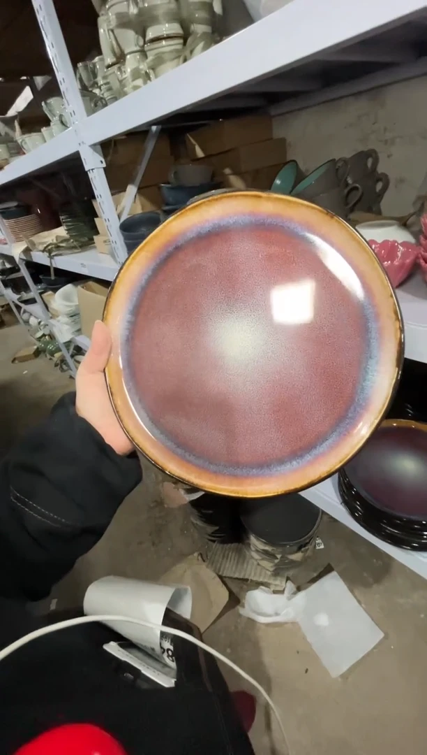 【闪购商品】碗微瑕（1件套）云梦大盘子