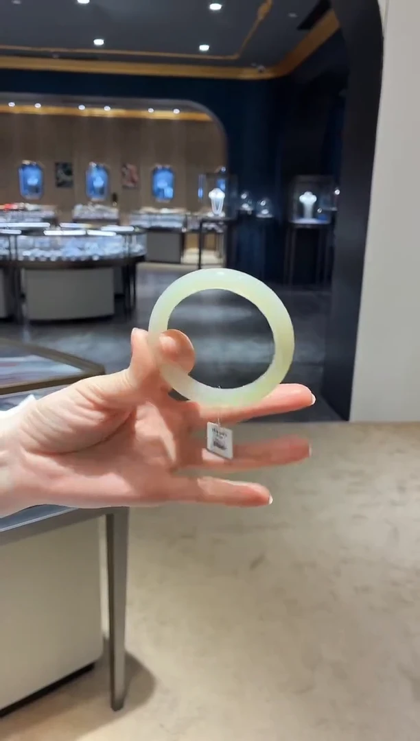 未镶嵌手镯和田玉110【】不退不换圈口56