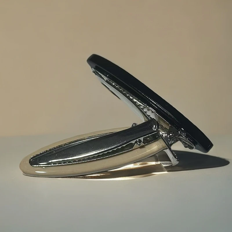 香香家亚克力鸭嘴夹发夹时尚ins