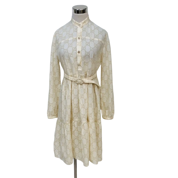 妃鱼/古驰/棉/连衣裙/95新/M8/8