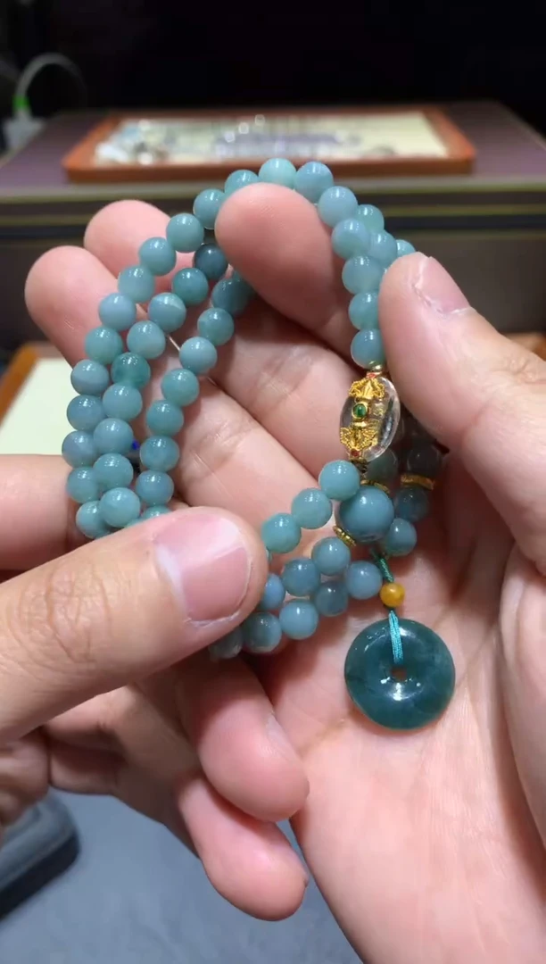 【闪购商品】翡翠手链未镶嵌H13【多样性发其一】