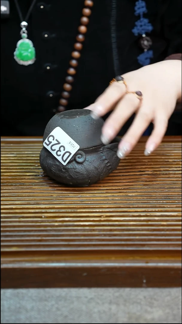 万古烧粗陶手工手做茶具