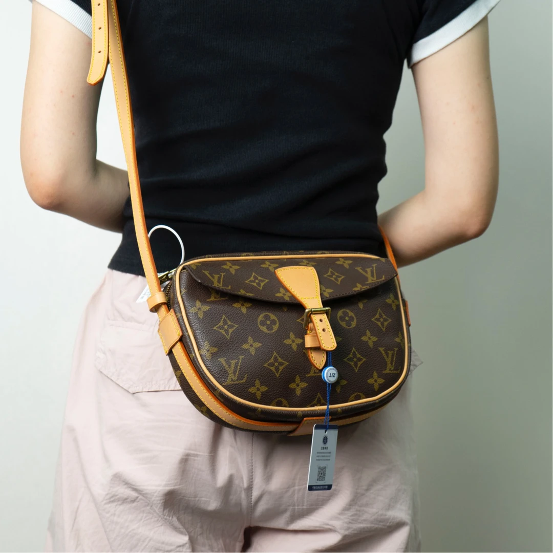 95新 LouisVuitton/路易威登 苹果马鞍包/斜挎款/可调节 19