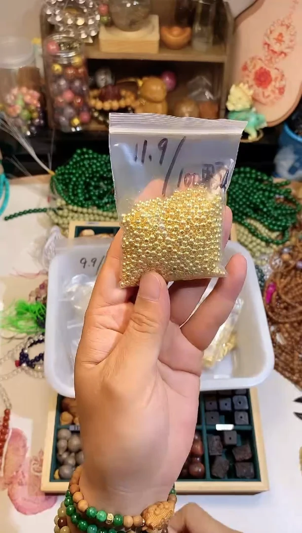 非洲檀香手串/手链卡4隔珠到手100颗
