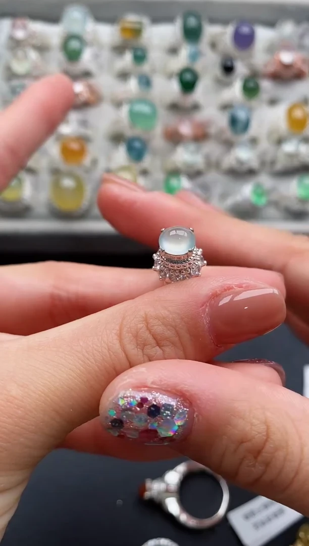 未镶嵌戒指翡翠33333333+2