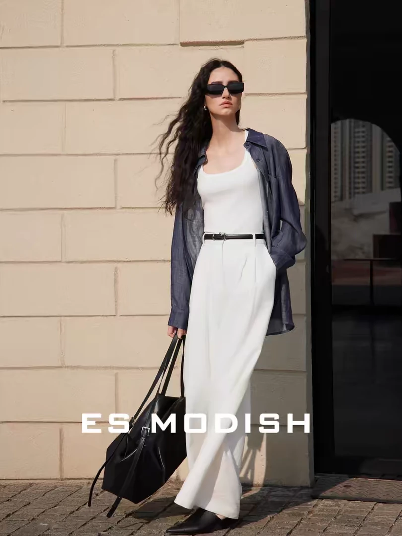 十三行ES 天丝亚麻衬衣