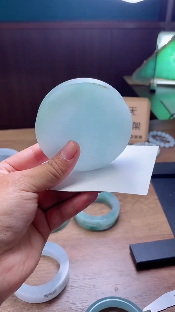 定制翡翠手镯未镶嵌梦**天定制