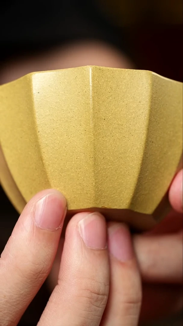 宜兴紫砂本山段十二方杯