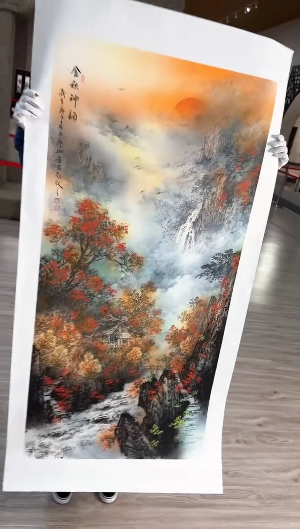 国画55赵隆轩艺术馆李庆兴老师作品