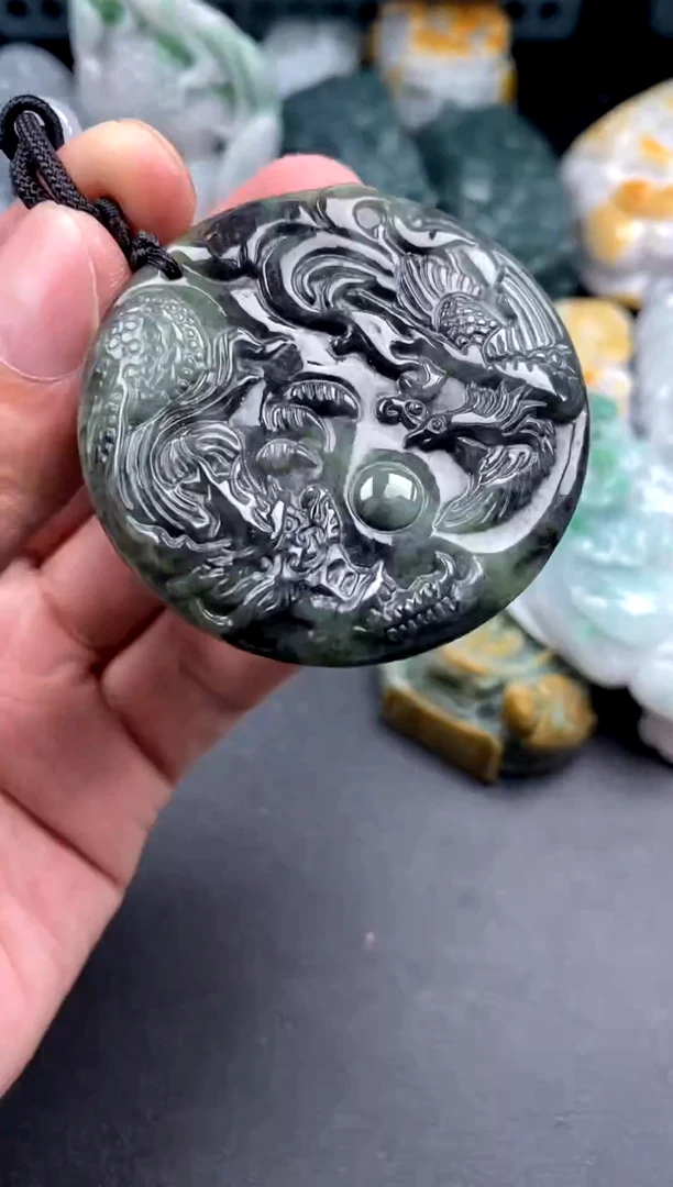 吊坠(不含链)未镶嵌翡翠1