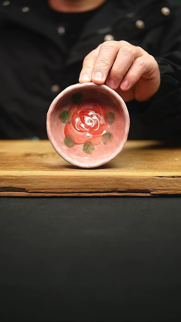 @@陶园瓷舍@@纯手工手绘@高温釉下彩