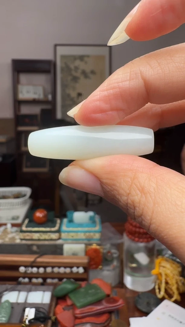 未镶嵌和田玉挂件p180-俄料