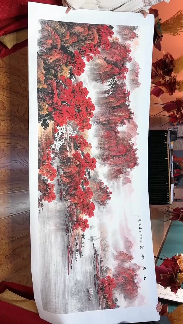【闪购商品】国画周建真老师绘画作品19-90