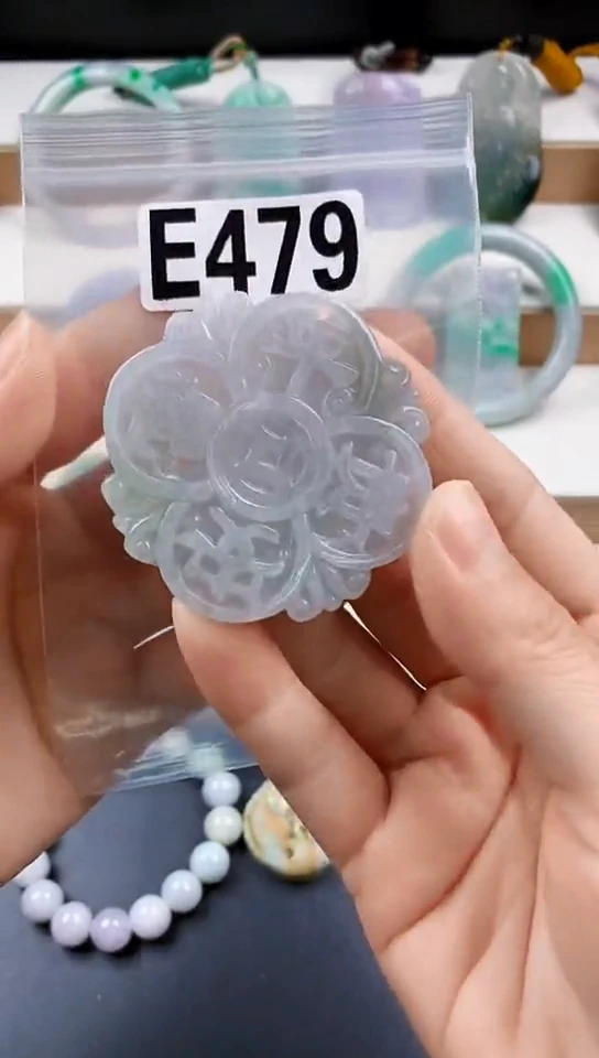 颈饰未镶嵌翡翠天然翡翠吊坠挂件