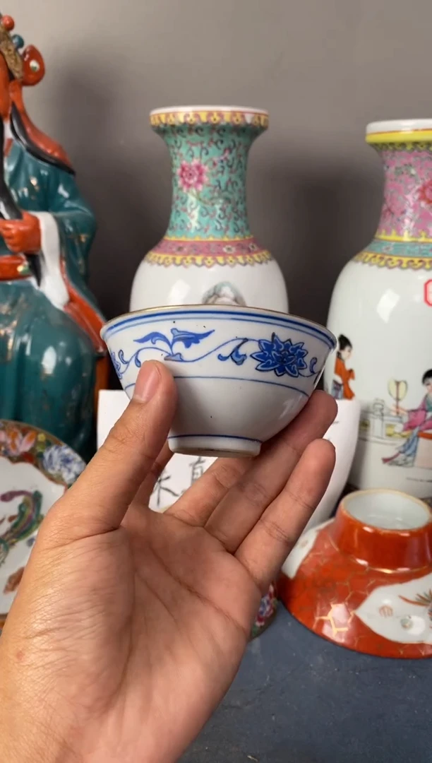 摆件陶567老厂瓷微瑕慎拍（已开价）
