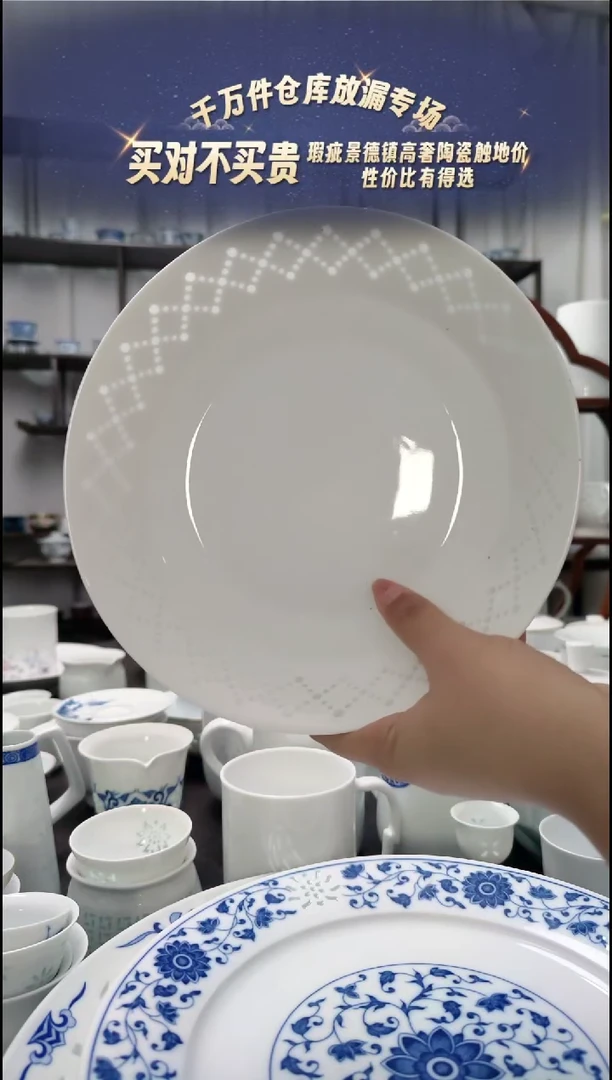 瓷星耀8寸深盘2只装