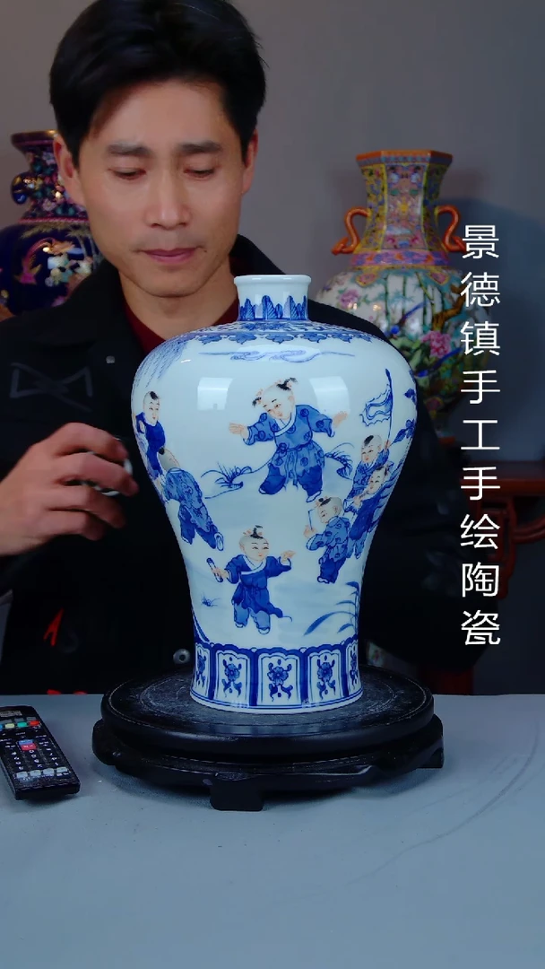 摆件景德镇全场手工手绘陶瓷67