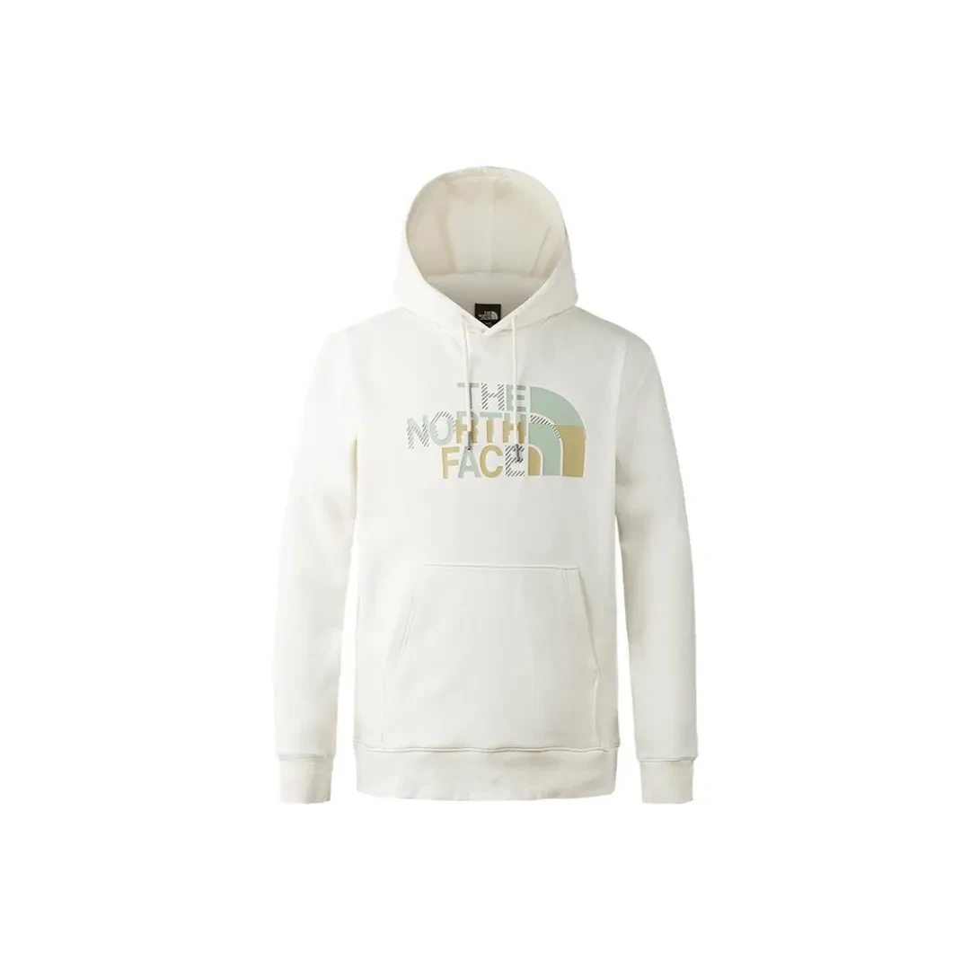 THE NORTH FACE 户外休闲连帽卫衣 男女同款 米色NF0A8AKXN3N