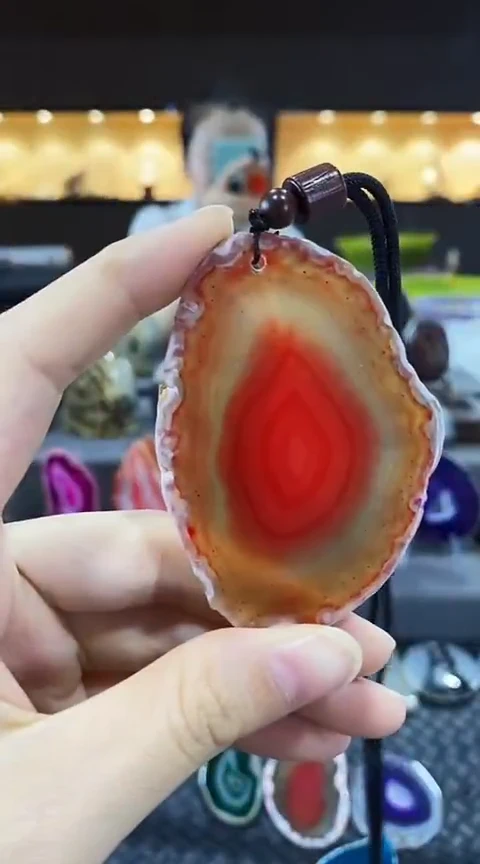 未镶嵌颈饰玛瑙/玉髓陌*柔玛瑙