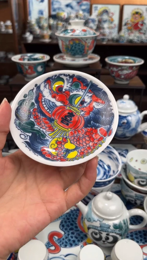 昨明喜字杯垫直播间福利价格