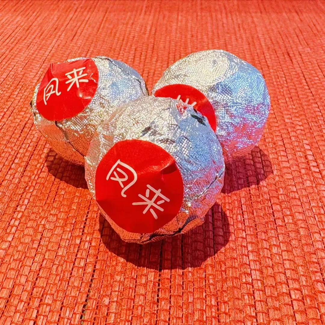 千瓯雪【小妮幸运大转盘】凤来（2024）野生古树白茶龙珠