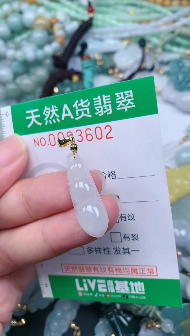 翡翠未镶嵌颈饰.0003602